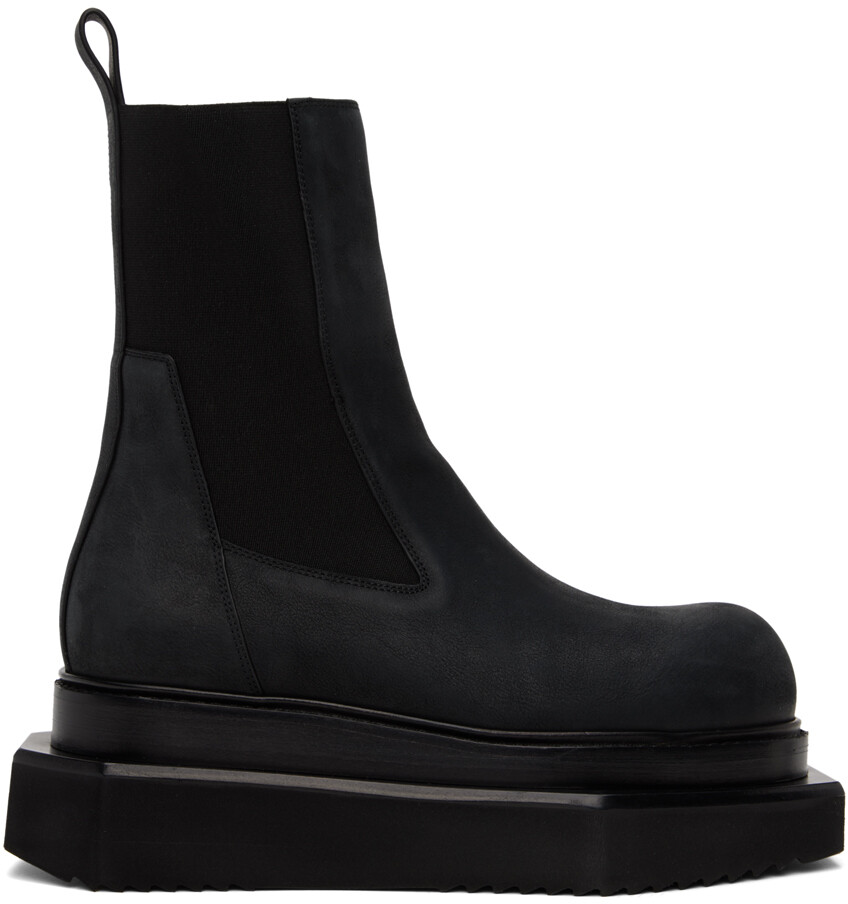 

Черные ботинки челси Beatle Turbo Cyclops Rick Owens, цвет Black