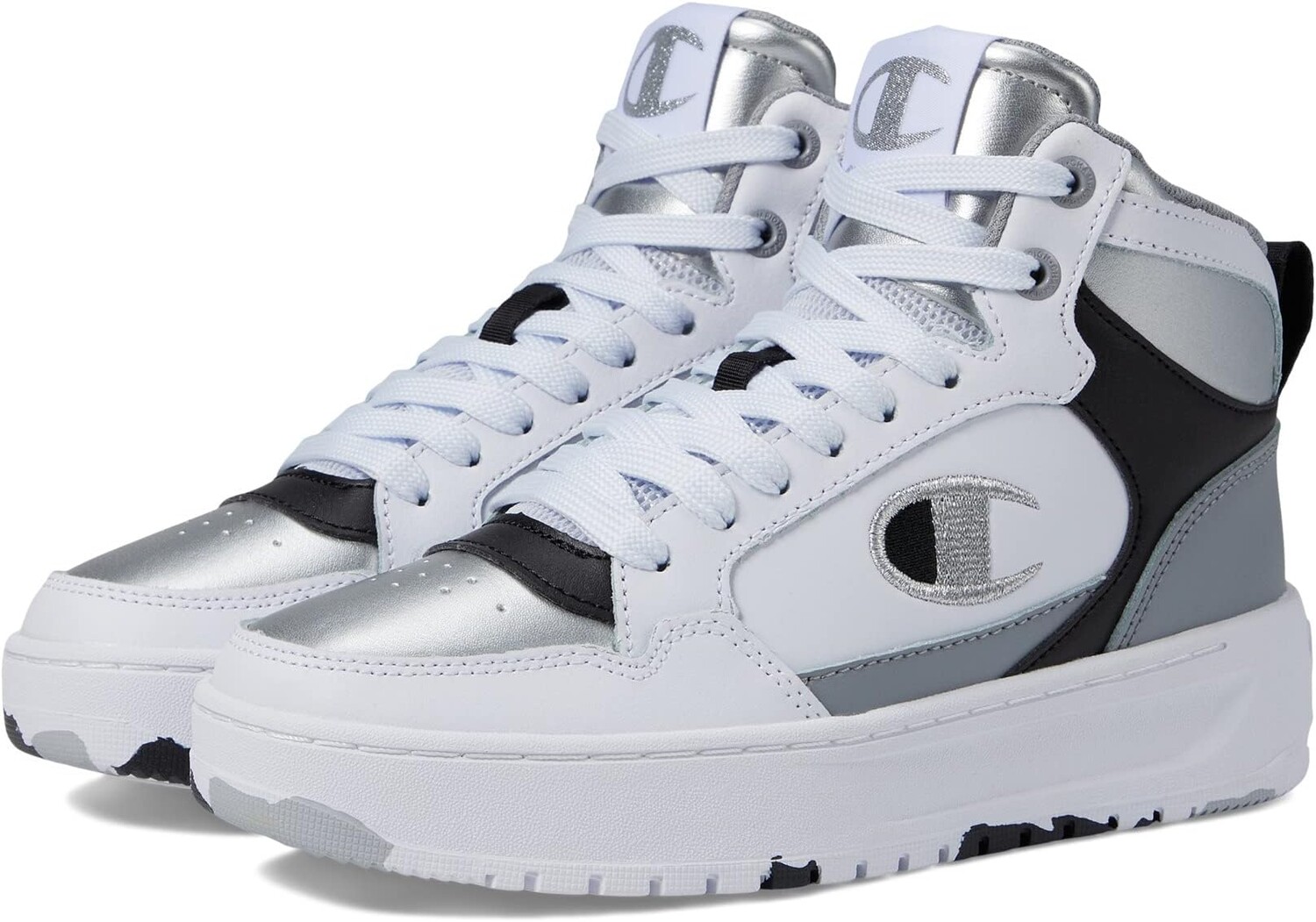 

Кроссовки Drome Hi CB W Champion, цвет White/Grey Multi
