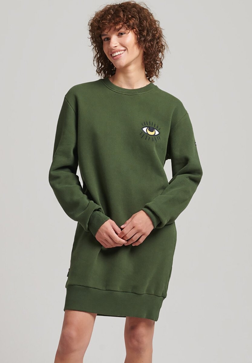 

Летнее платье Superdry, зеленый