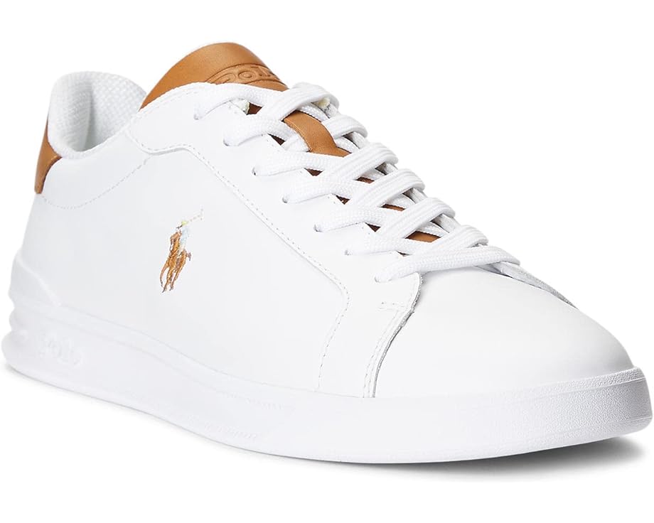 Кроссовки Polo Ralph Lauren Heritage Court II Sneaker, цвет White/Tan кроссовки heritage court ii sneaker polo ralph lauren белый