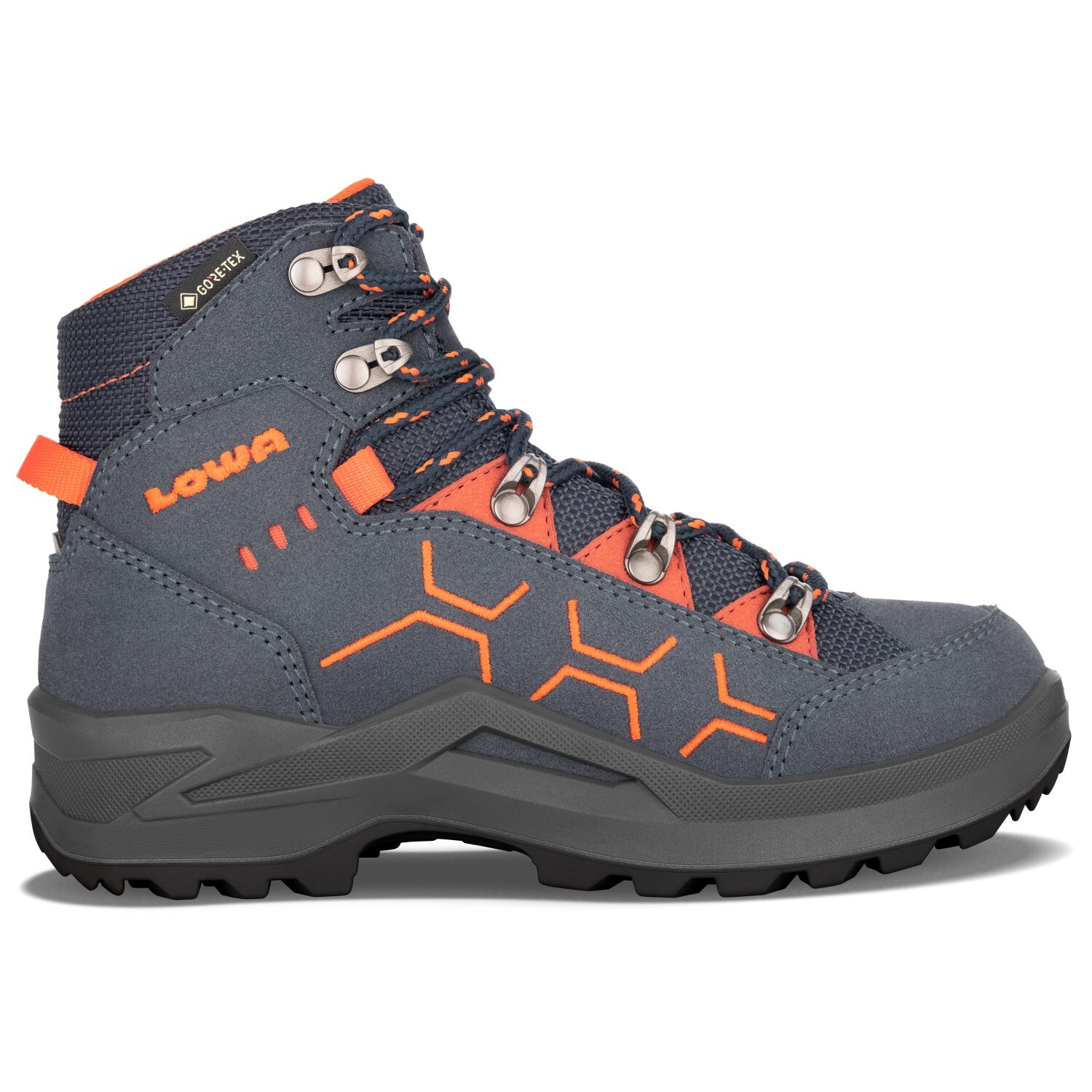 

Походная обувь Lowa Kody Evo GTX Mid Junior, цвет Stahlblau/Orange