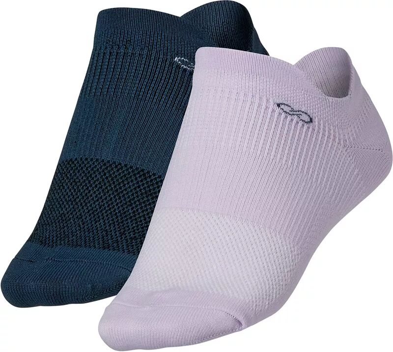 Женские тренировочные носки Calia, две пары, сиреневый/темно-синий