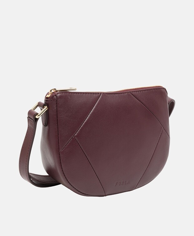 

Кожаная сумка через плечо Furla, красный