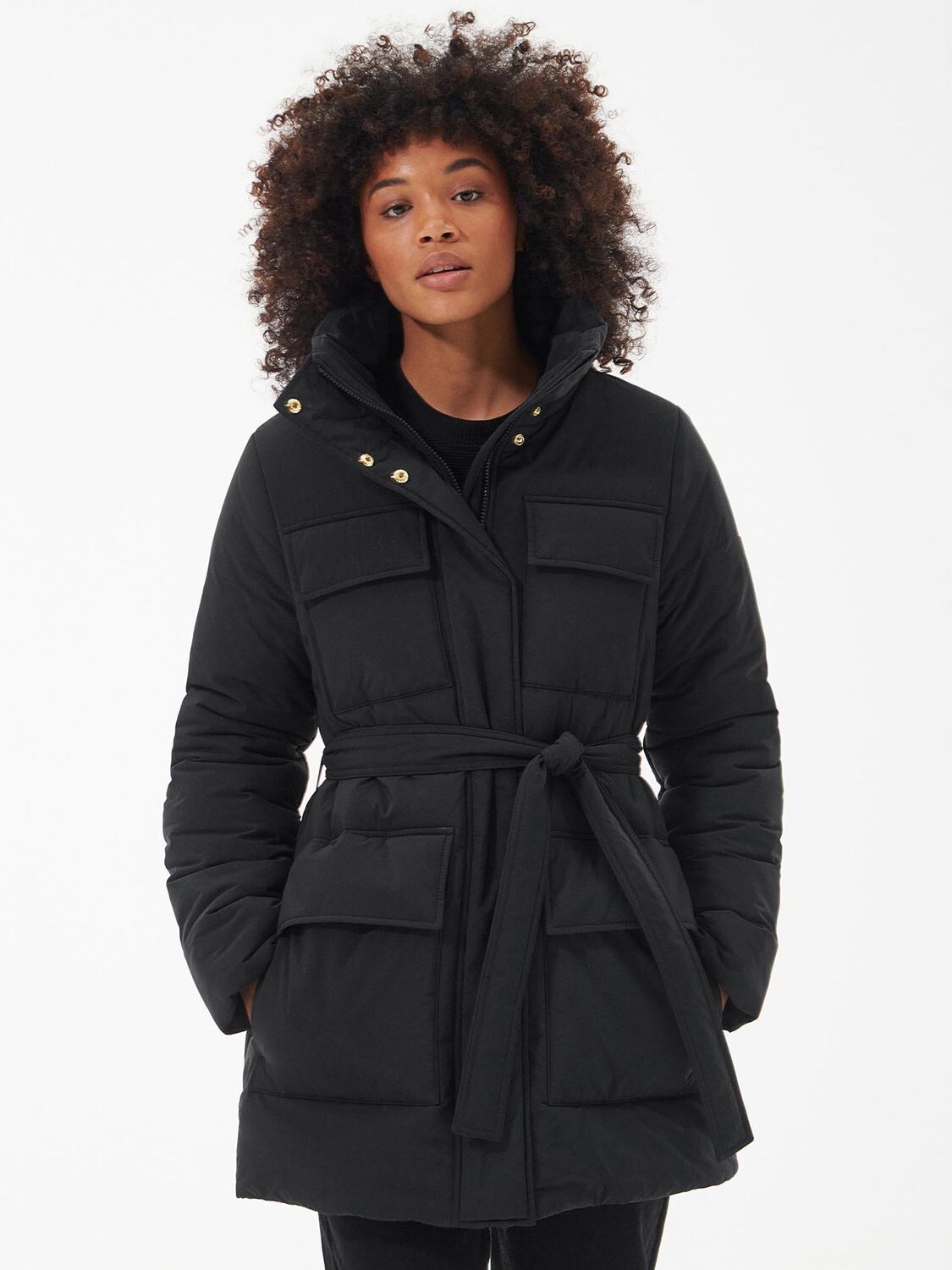 

Водонепроницаемая куртка Barbour International Velocete, черная, Черный