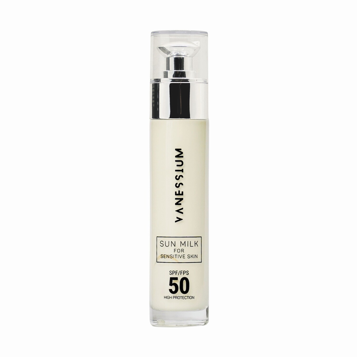 

Водостойкая защитная эмульсия spf50 для чувствительной кожи Vanessium, 50 мл