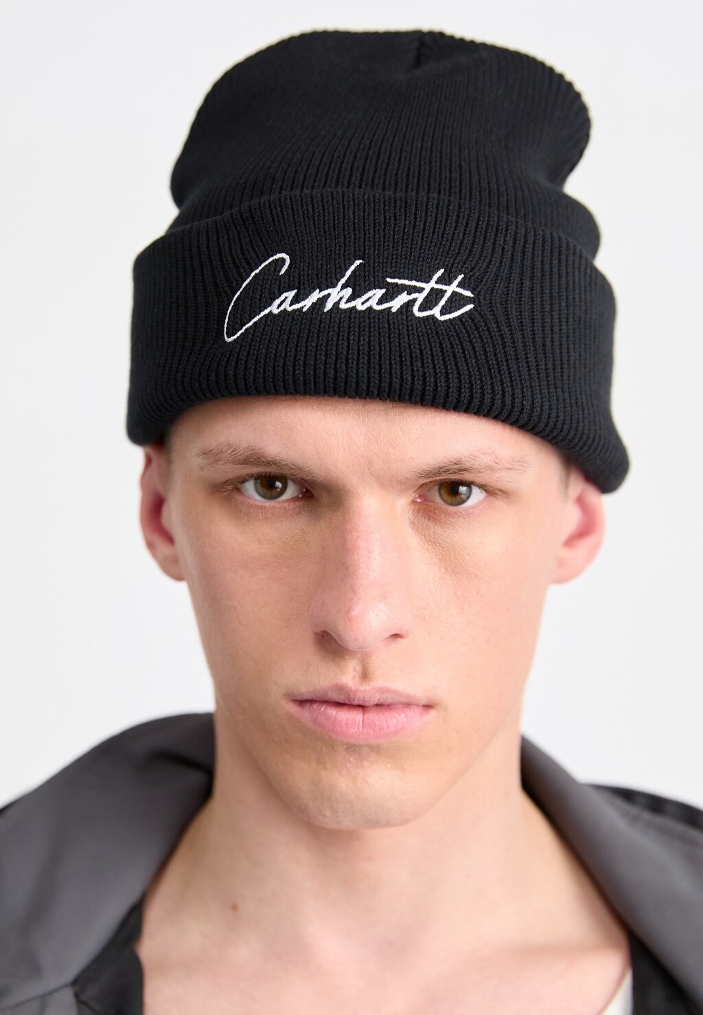 

Шапка Watcher Beanie Unisex Carhartt WIP, черный/белый