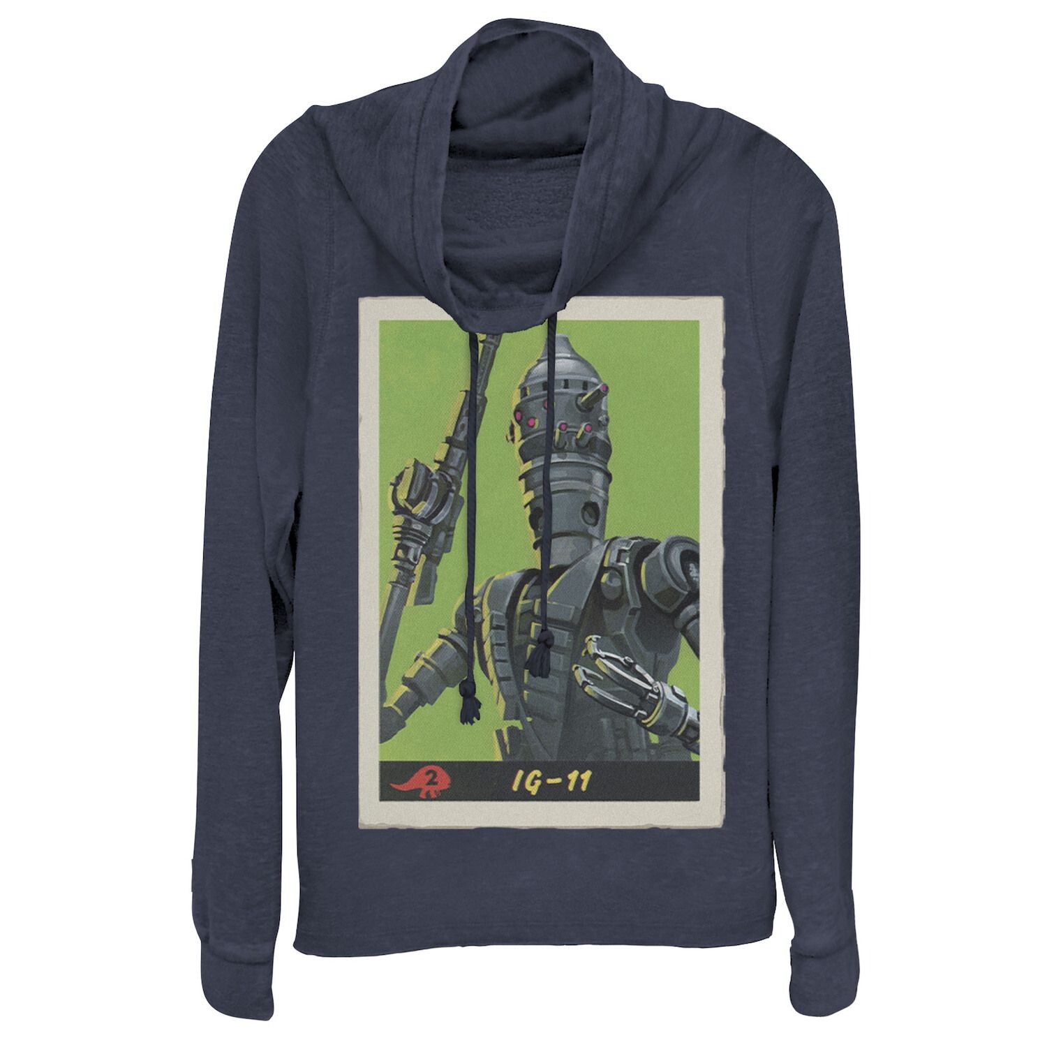 

Пуловер с графическим рисунком и хомутом для юниоров Star Wars The Mandalorian IG-11 Droid Card Licensed Character