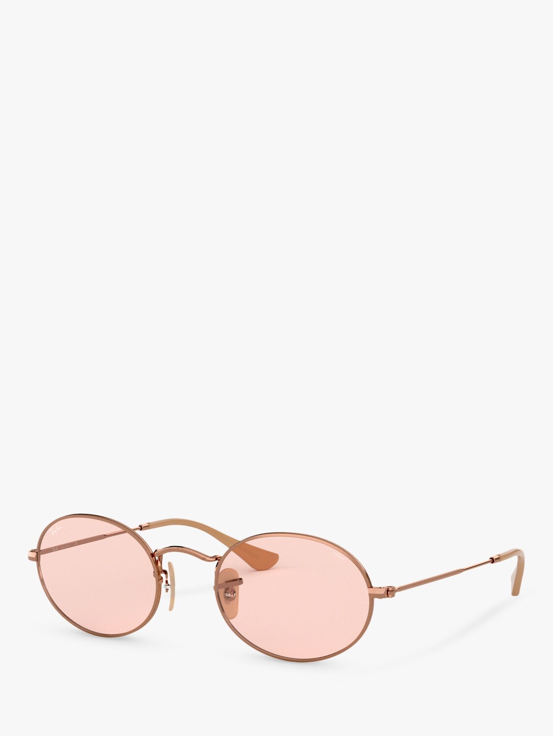 

RB3547N Женские овальные солнцезащитные очки Ray-Ban, медный/розовый