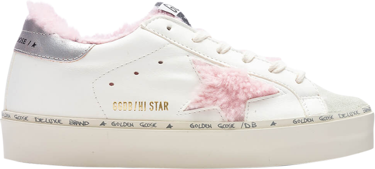 

Кроссовки Golden Goose Wmns Hi Star 'White Ice Antique Pink', белый