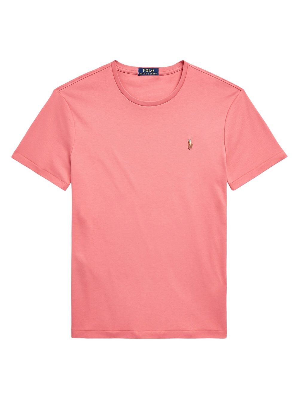 

Хлопковая футболка с круглым вырезом Polo Ralph Lauren, красный