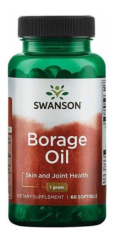 Подготовка для женщин Swanson Borage Oil, 60 шт