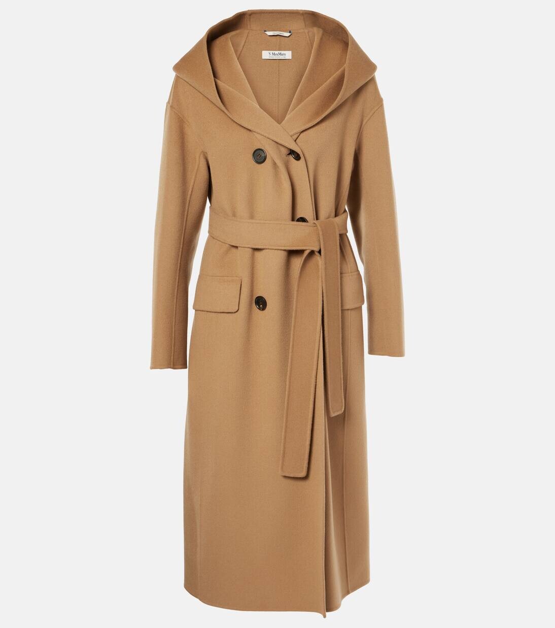 

Пальто Favola из натуральной шерсти с поясом 'S Max Mara, цвет perfect camel