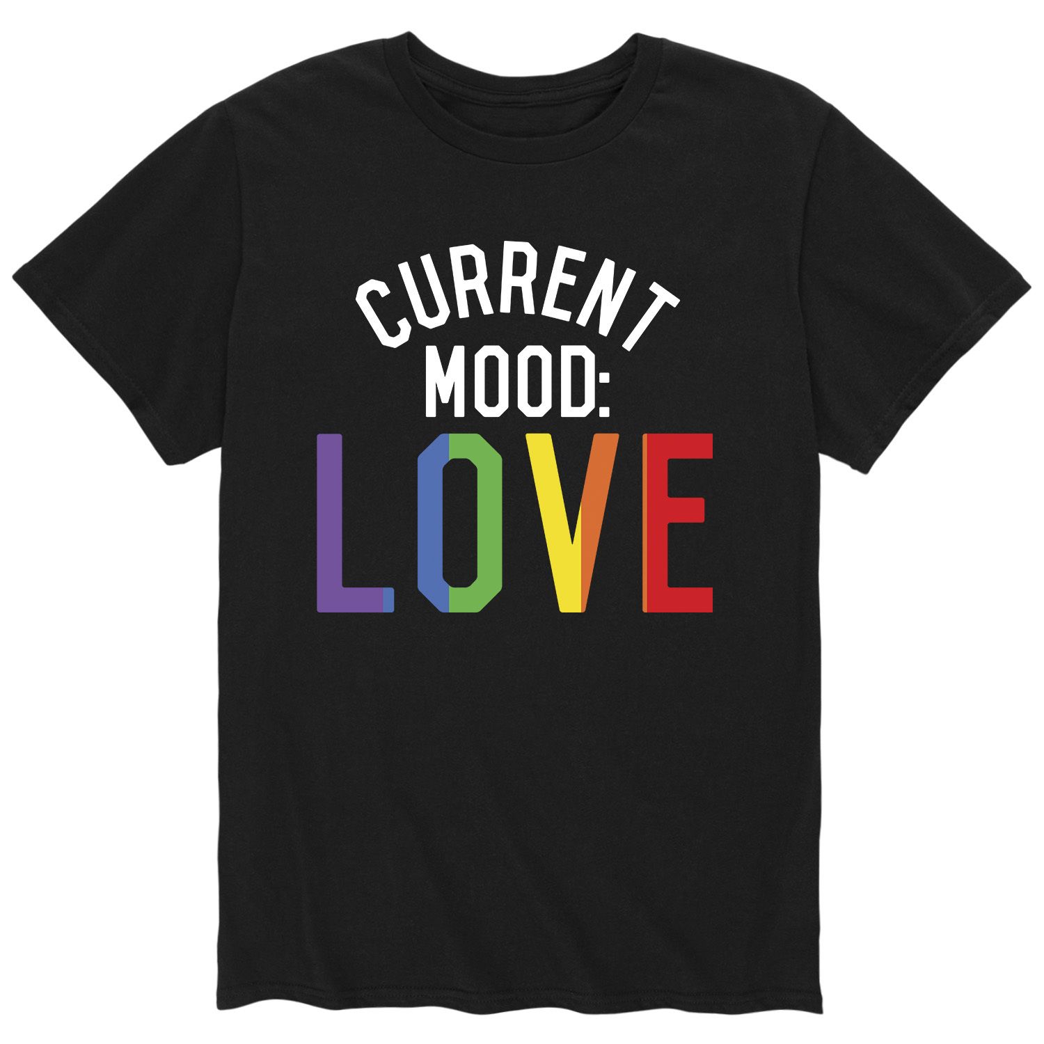 Мужская футболка Love Mood Pride Licensed Character