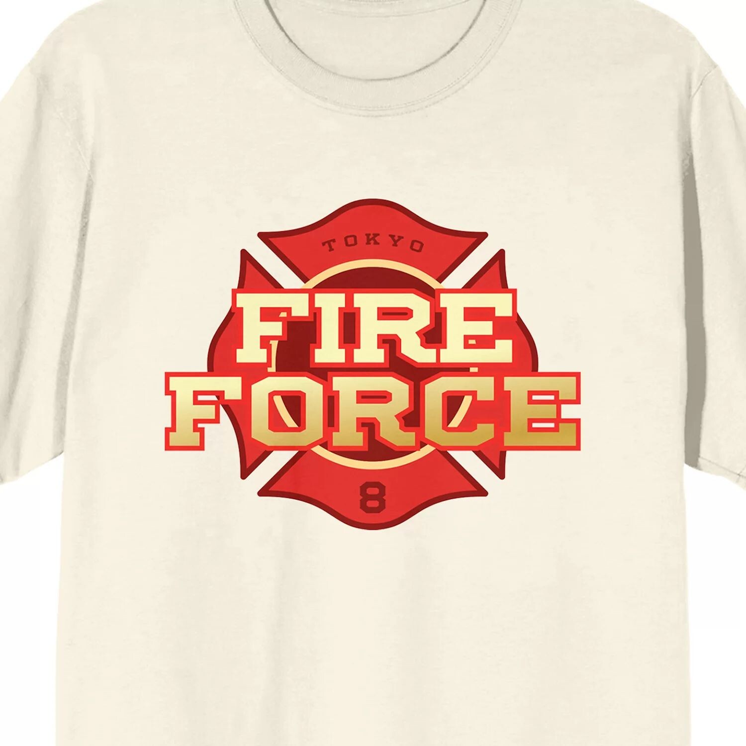 

Мужская футболка Fire Force с героями мультфильмов аниме Licensed Character