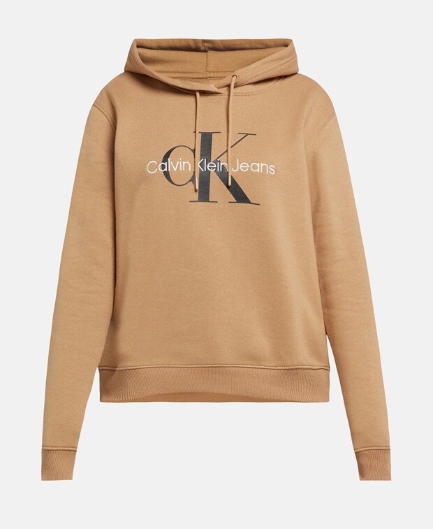 

Толстовка с капюшоном Calvin Klein, кэмел