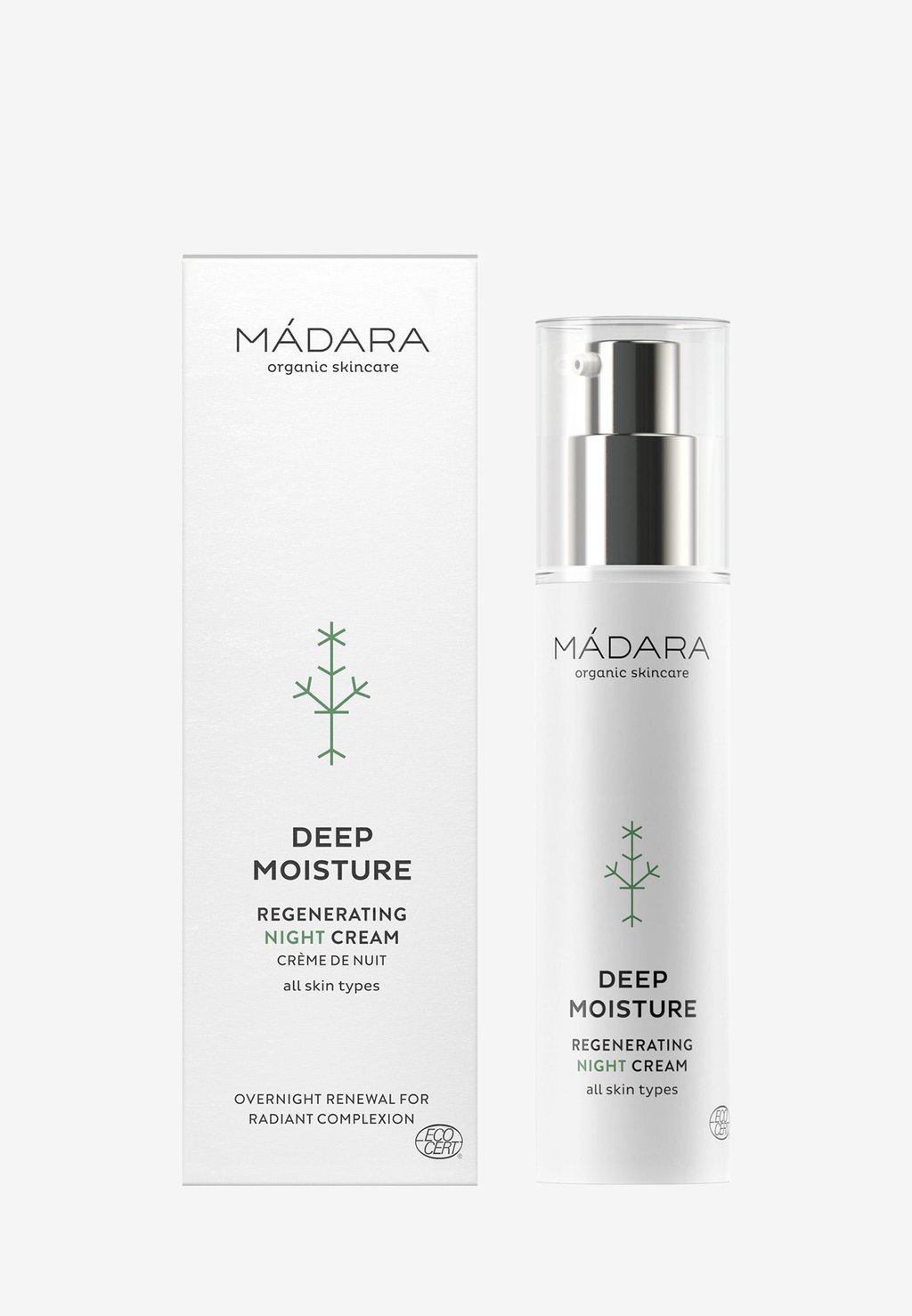 Ночные процедуры Deep Moisture Regenerating Night Cream MÁDARA