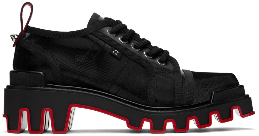 

Черные панамские дерби по дюнам Christian Louboutin, Черный