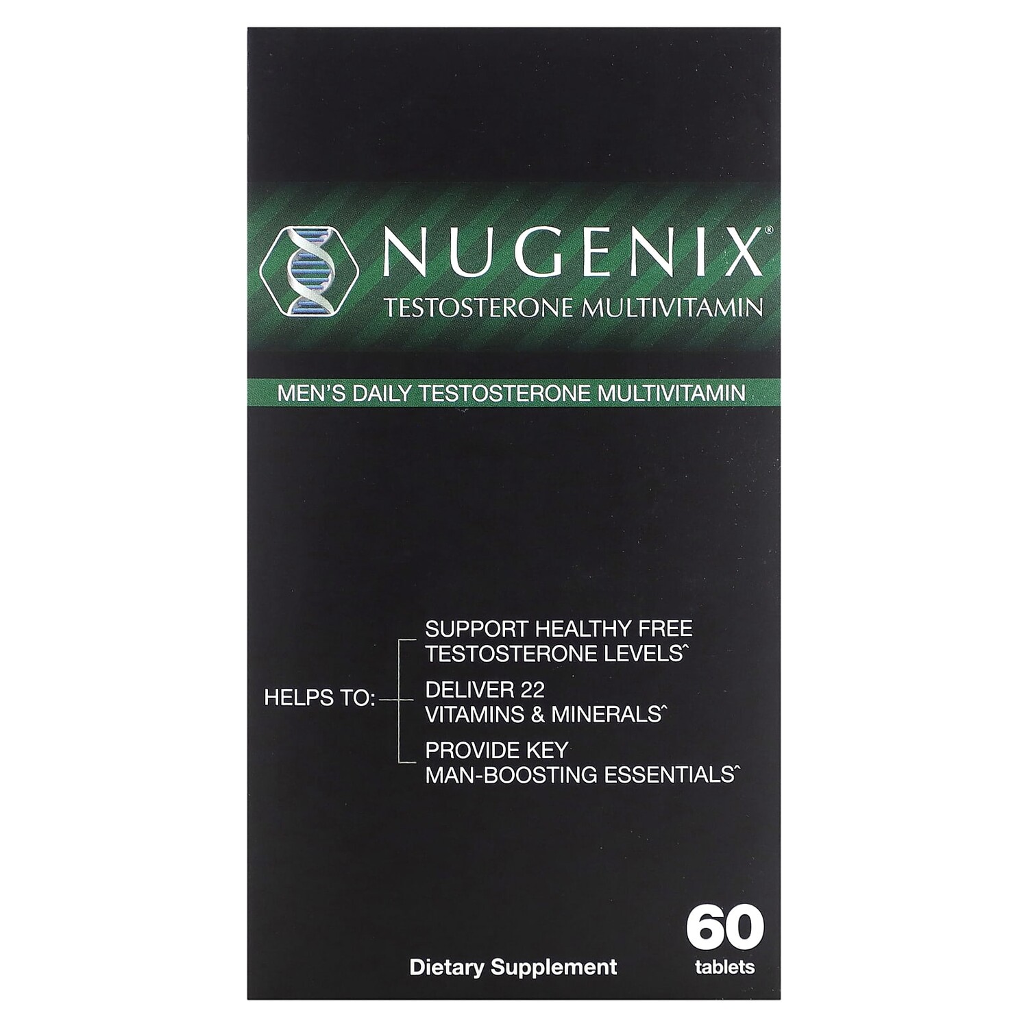 

Testosterone Multivitamin, 60 Tablets, Nugenix