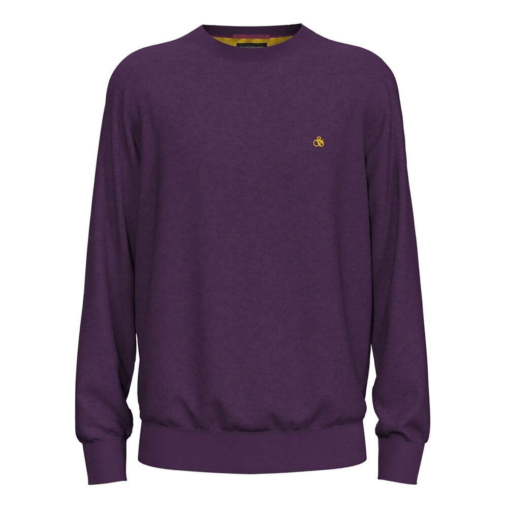 

Свитер Scotch & Soda 174596 Crew Neck, фиолетовый
