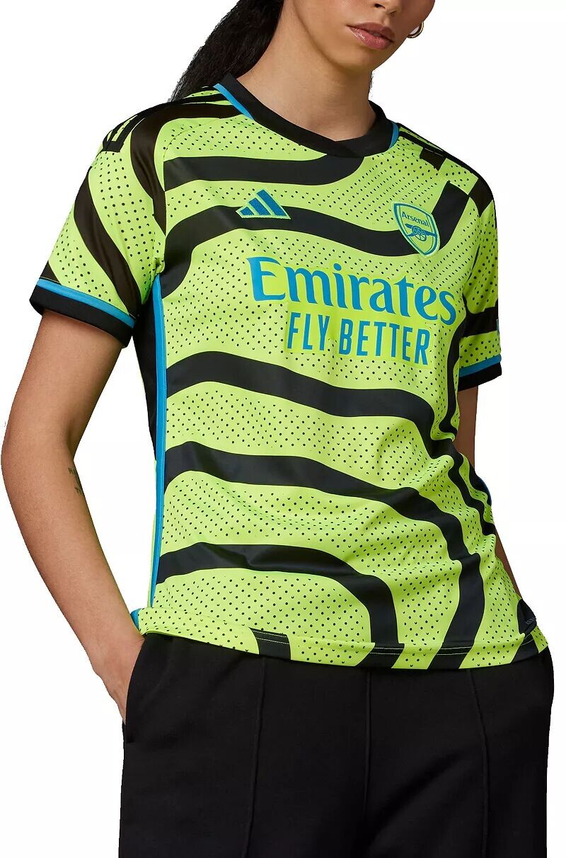 

Реплика женской выездной майки Adidas Arsenal 2023