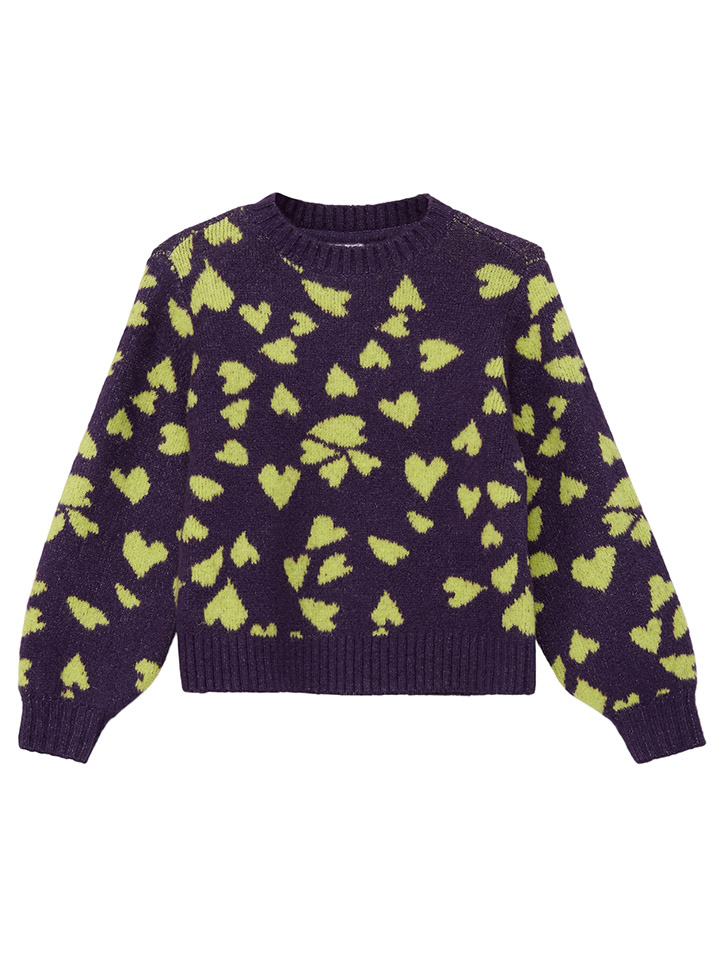 Пуловер s.Oliver, фиолетовый