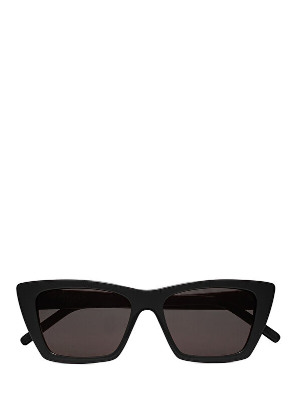 

Черные женские солнцезащитные очки прямоугольной формы Saint Laurent