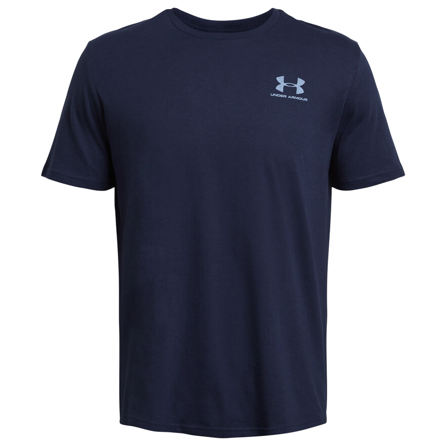 

Функциональная рубашка Under Armour Sportstyle Left Chest S/S, цвет Midnight Navy