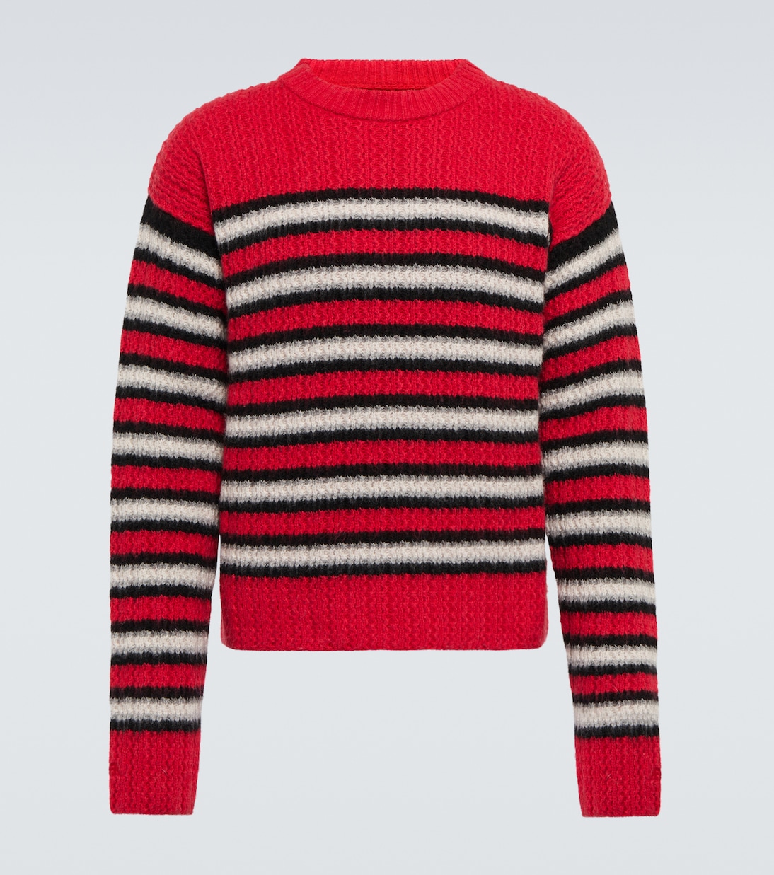 Полосатый свитер Erl, красный
