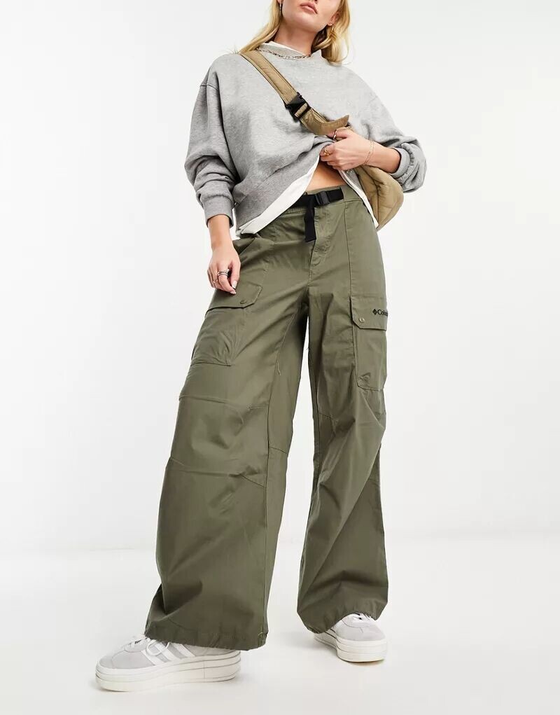 

Брюки цвета хаки Columbia Wallowa Cargo 2.0
