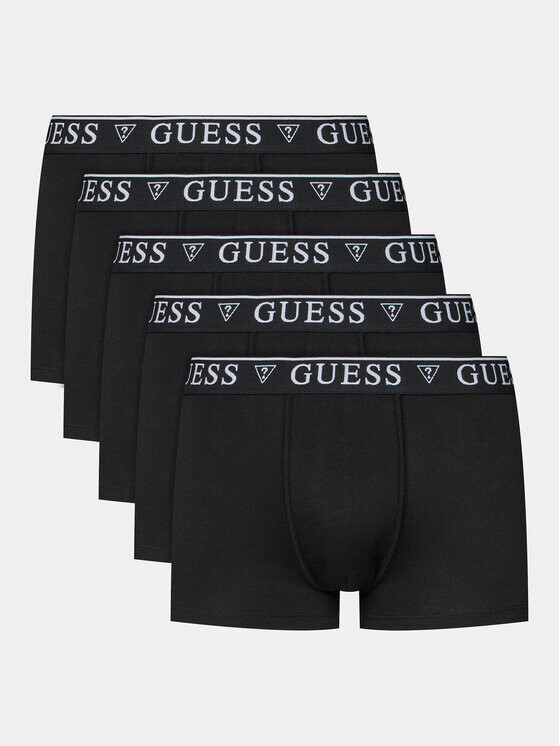 

Комплект из 5 боксеров Guess, черный