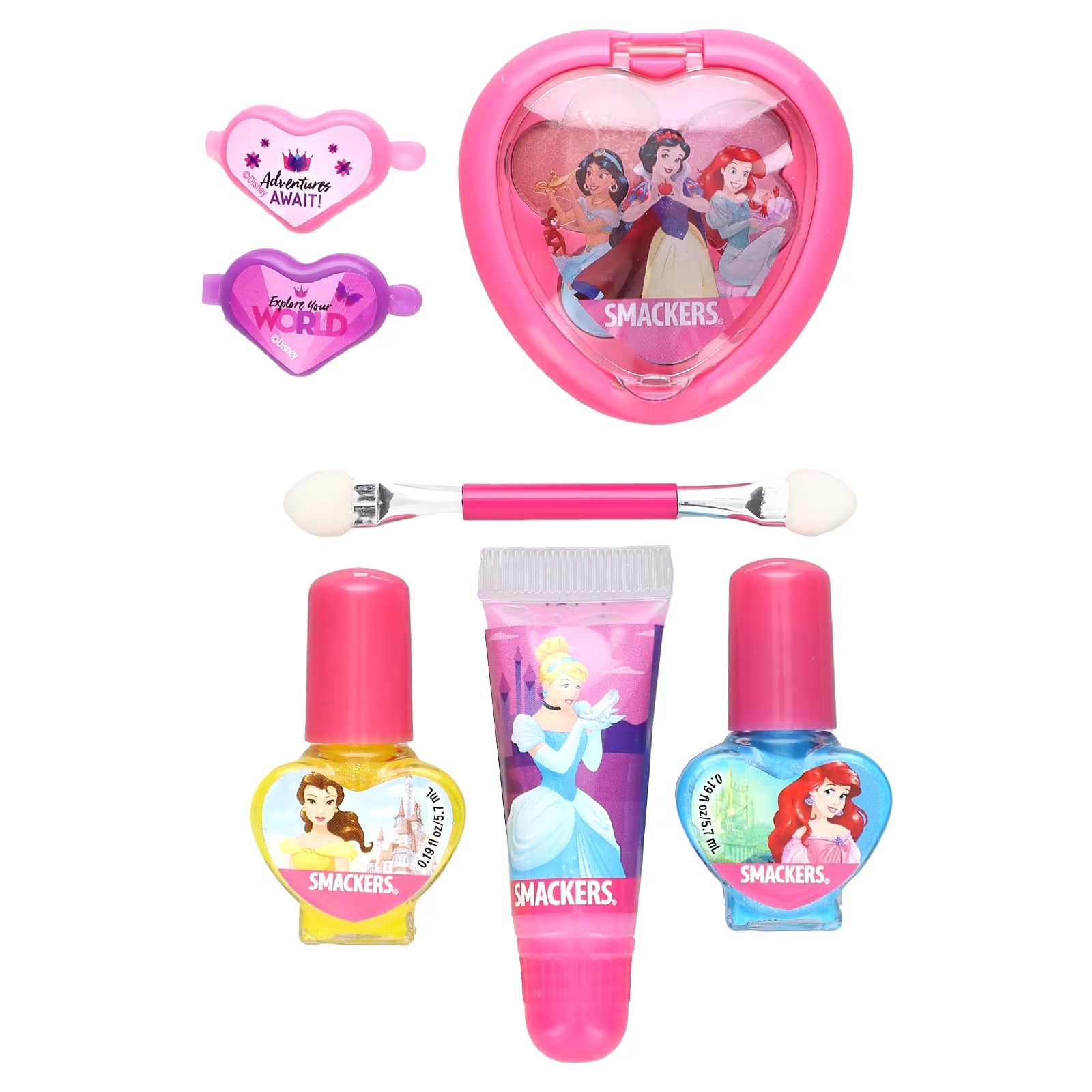 Набор косметических средств Lip Smacker Disney Princess Beauty Collection из 9 предметов