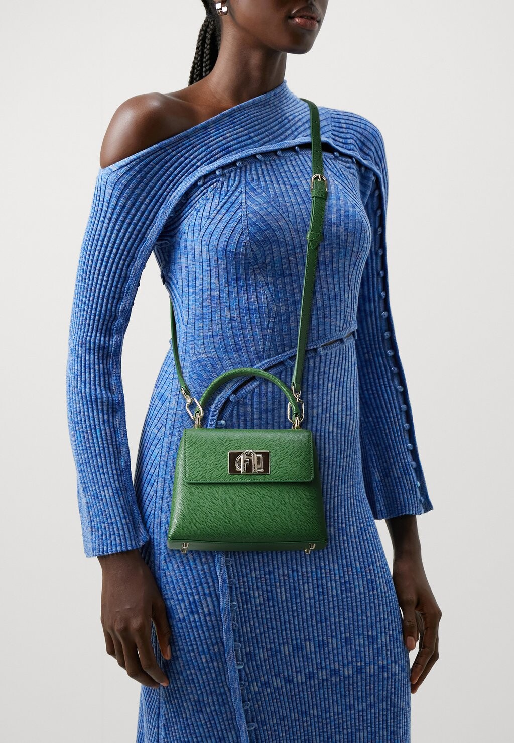 

Сумка MINI TOP HANDLE Furla, цвет ivy