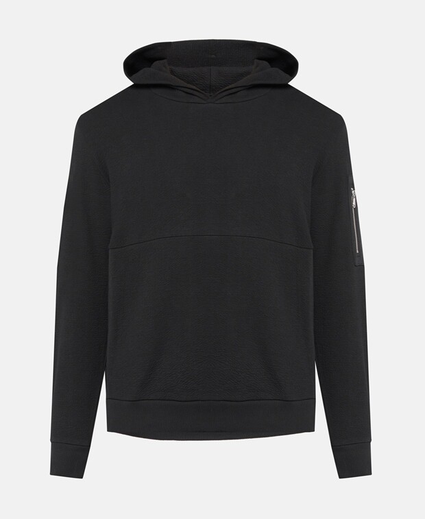 

Худи с капюшоном Calvin Klein, черный