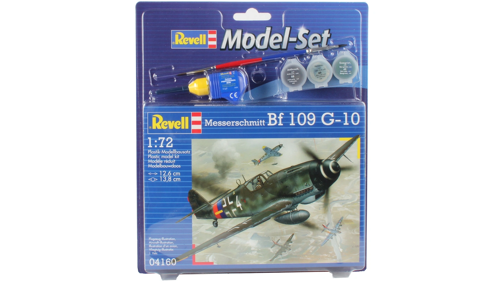 Revell Набор моделей Мессершмитт Bf-109 сборные модели звезда самолёт мессершмитт bf 109 g6