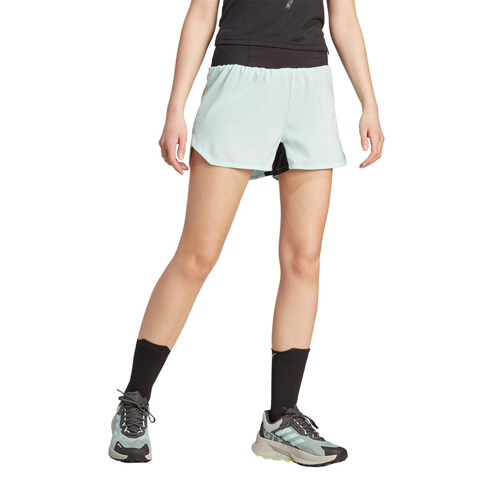 

Шорты для бега adidas Terrex Agravic Trails, синий