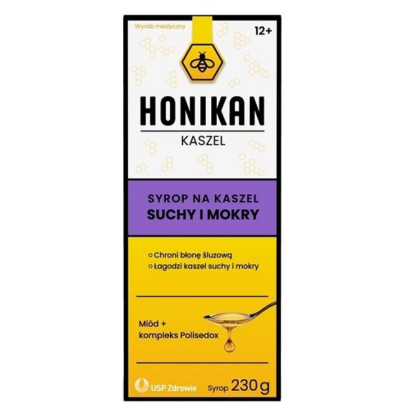 цена Honikan Kaszel Syrop сироп от кашля, 230 g