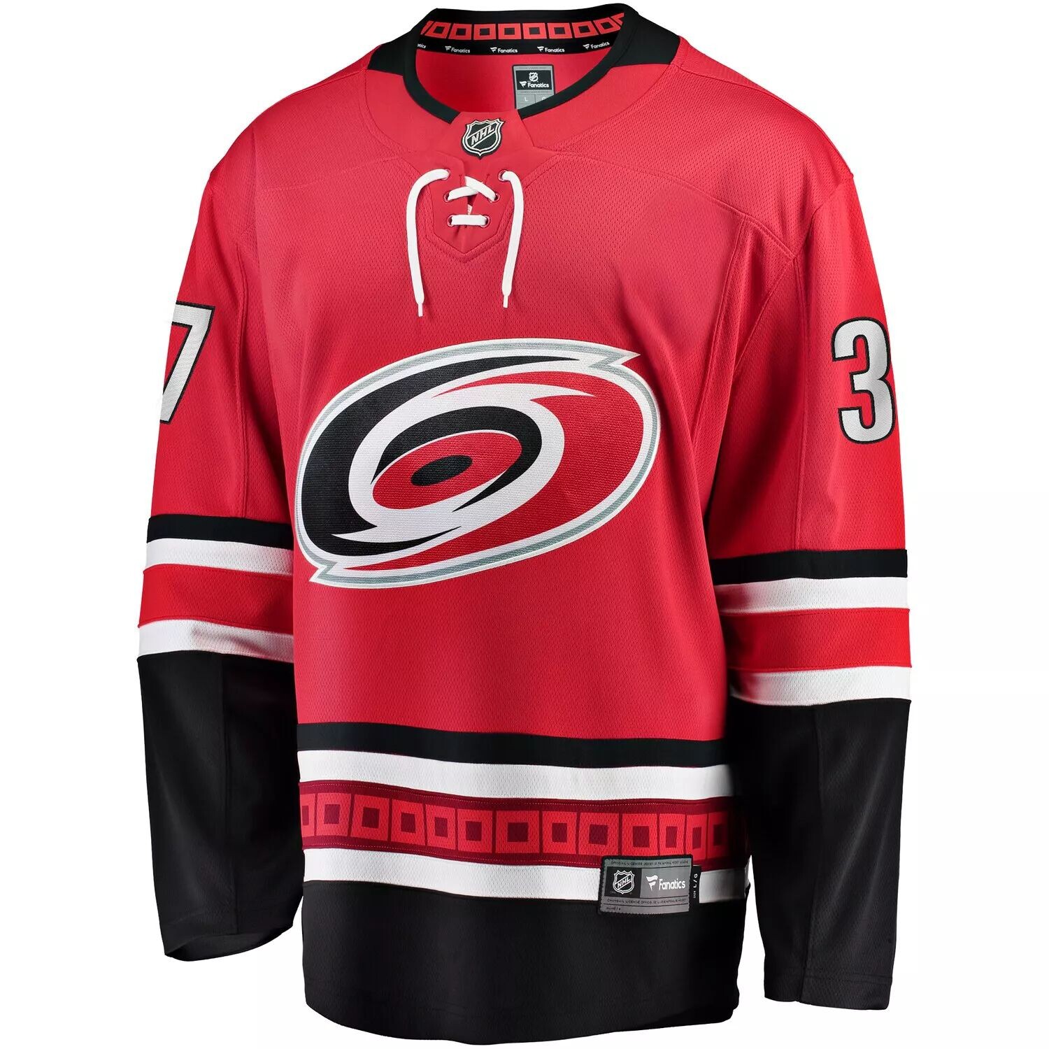 

Мужская футболка с логотипом Андрея Свечникова Red Carolina Hurricanes Home Premier Breakaway Player Fanatics