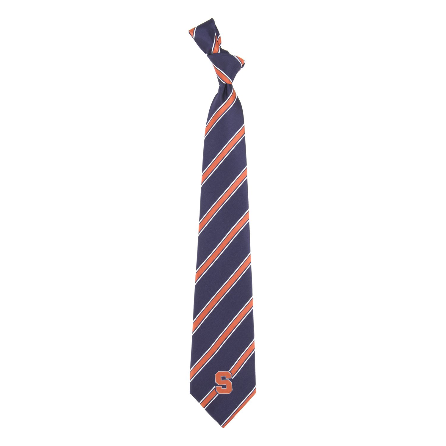Мужской узкий галстук в оранжевую полоску Syracuse галстук узкий мужской синий в голубую полоску