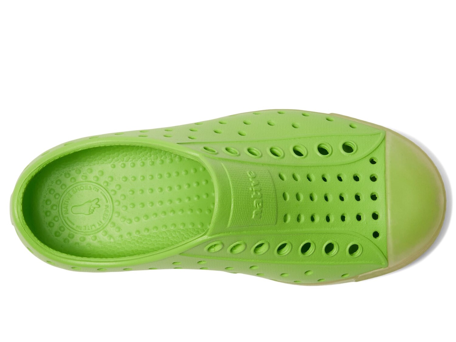 

Кроссовки Native Shoes Kids Jefferson Sugarlite Glow (Little Kid)