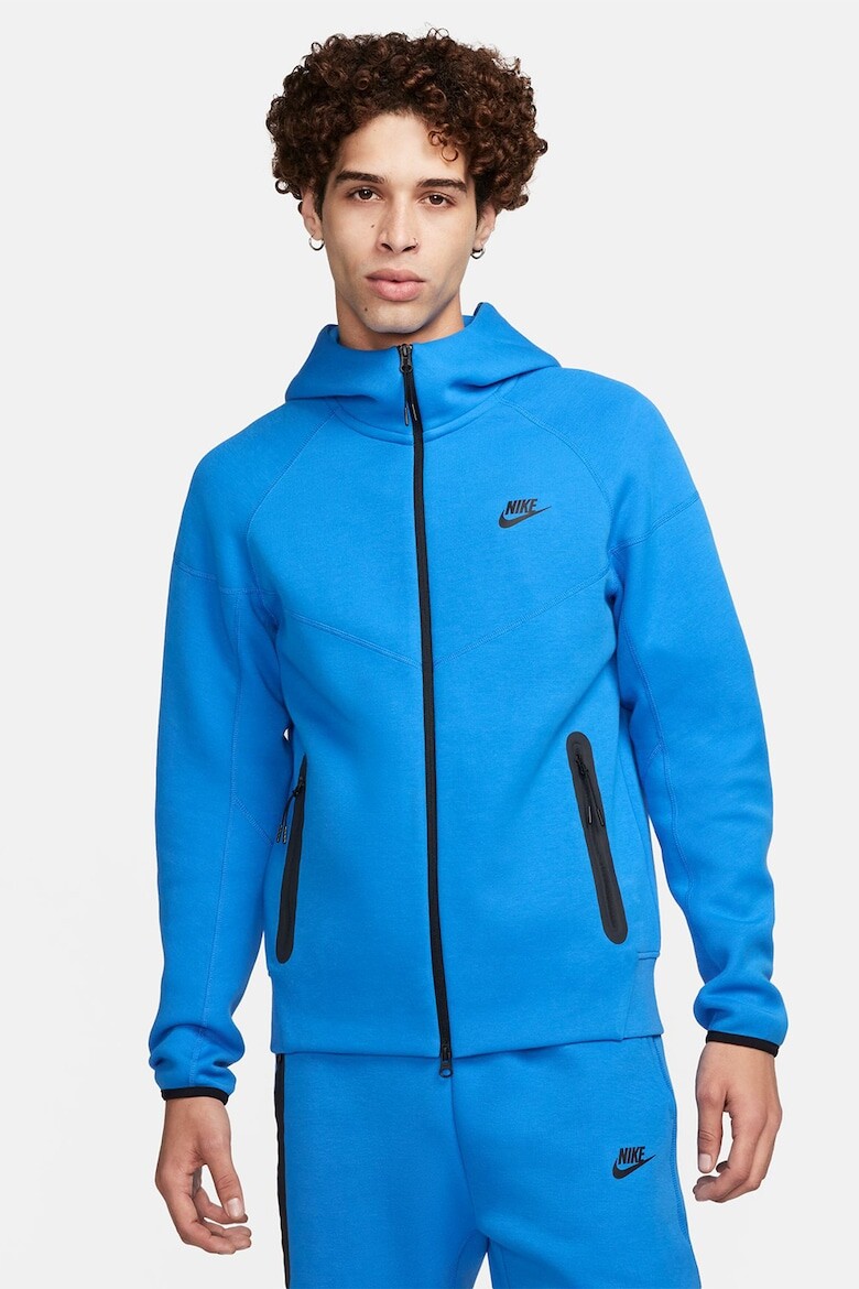 

Толстовка для спортзала из хлопка на молнии Nike, синий