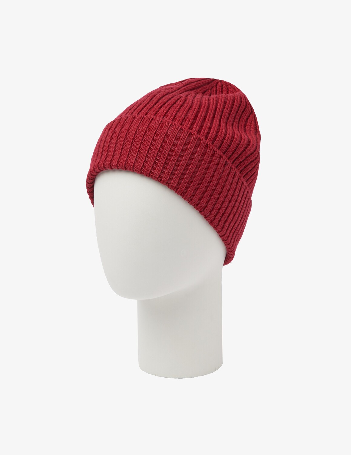 

Шерстяная шапка Lacoste, красный