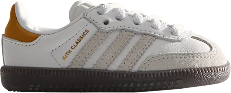 

Кроссовки Kith x Samba OG I 'Classics Program - Mango', белый