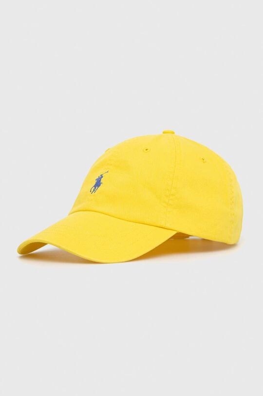 

Хлопковая бейсболка Polo Ralph Lauren, желтый