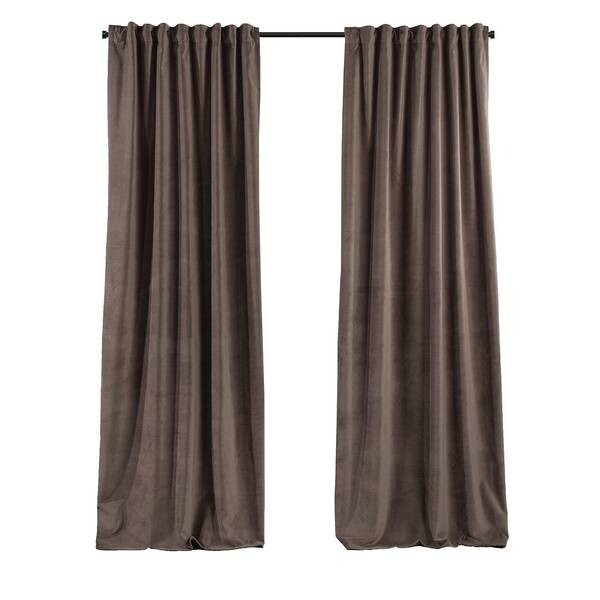 

Бархатная штора Puude Home Design 140245, 25x1x140 см цвет rotbraun