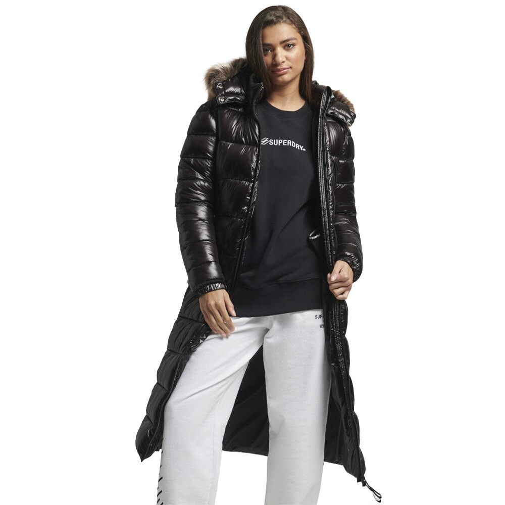 

Куртка Superdry Code Mtn Fuji Shine Ll, черный