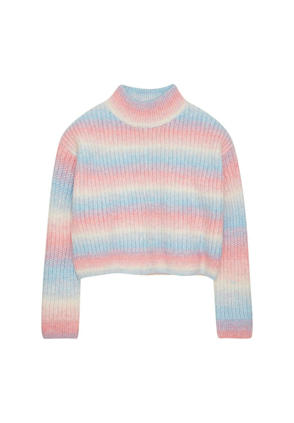 

Свитер Cropped TOM TAILOR, цвет blue pink gradient design