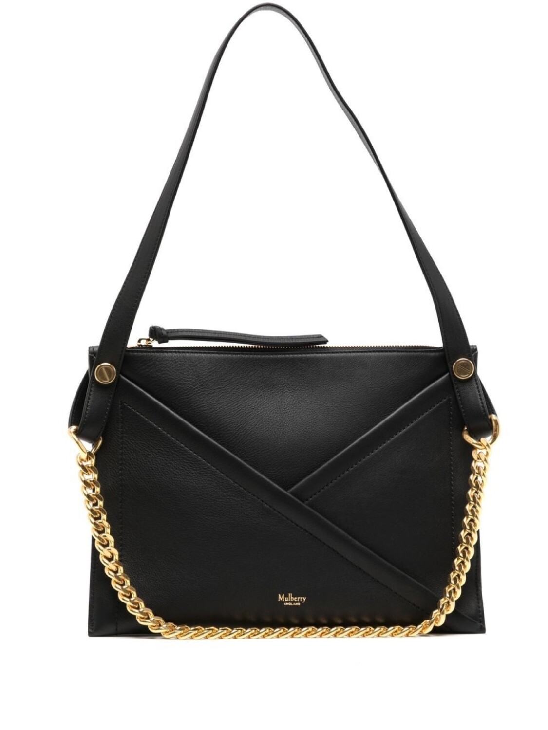 

Сумка M с цепочкой Mulberry, черный