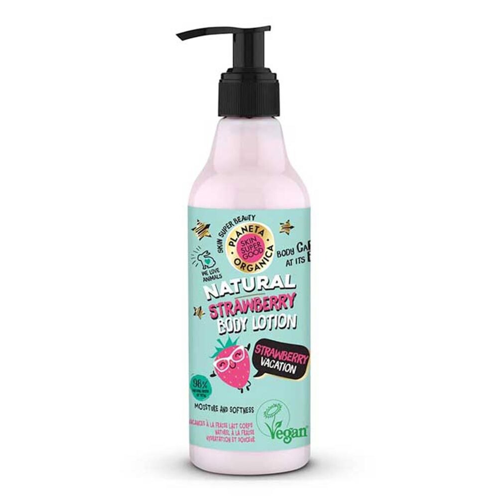 

Увлажняющий крем для тела Loción Corporal Fresa Strawberry Vacation Skin Super Good, 250 мл
