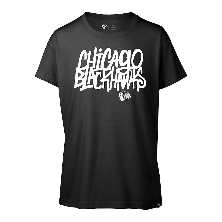

Футболка с коротким рукавом Levelwear Chicago Blackhawks, черный