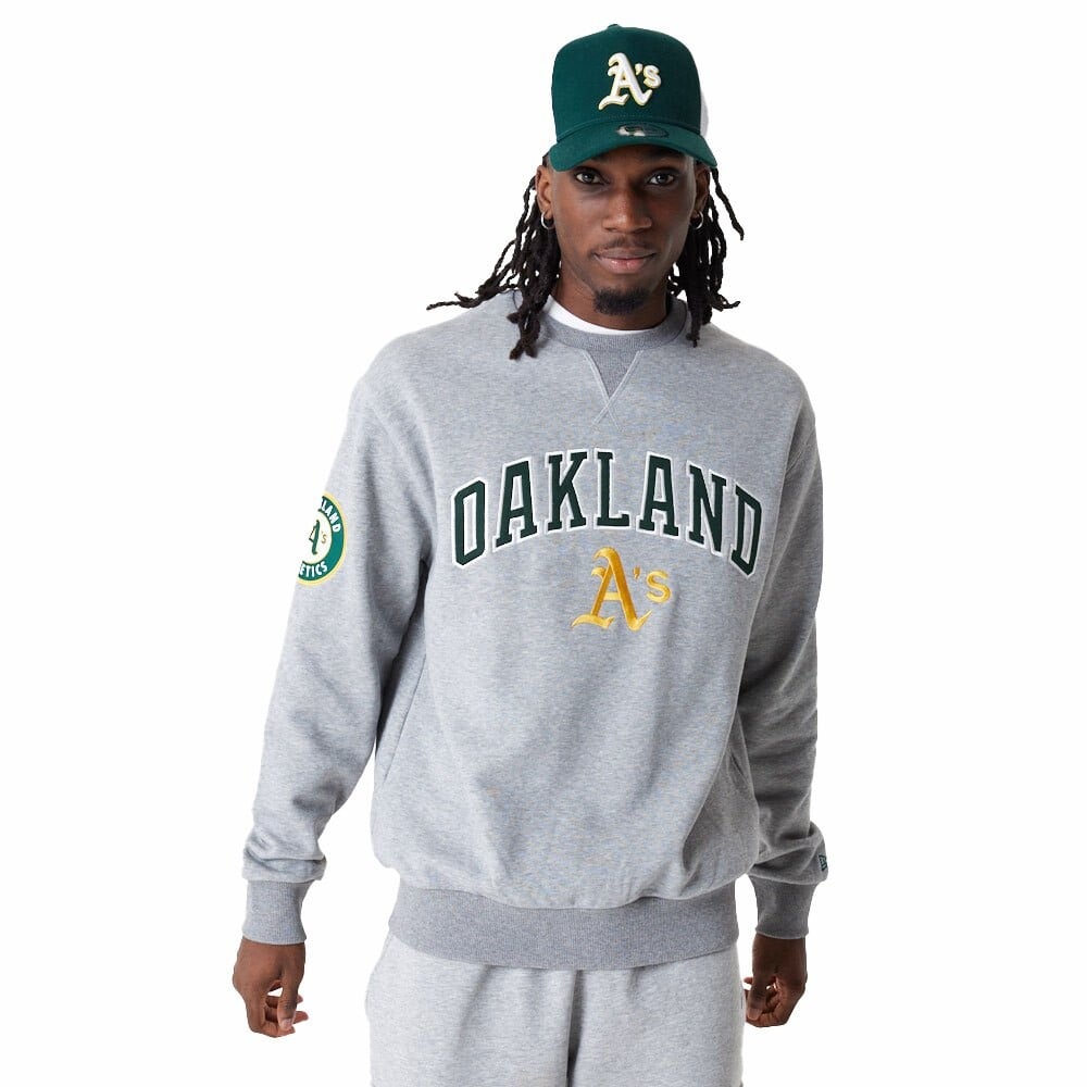 

Толстовка New Era MLB Large Logo OS Oakland Athletics, серый